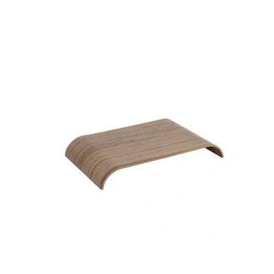 Image de Plateau AYTM Curva, couleur noyer, 41 x 25 5 cm, bois