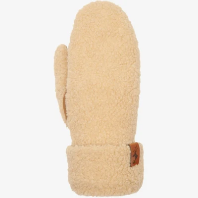 Image de Moufles Peluches en Daim Doublure Chaude Fausse Fourrure M 7½