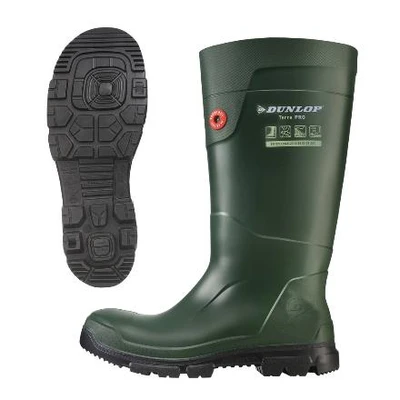 Image de DUNLOP Mixte TerraPRO Construction Boot, Green/Black, 47 EU