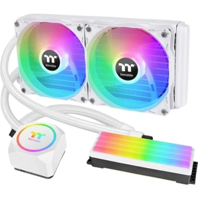 Image de THERMALTAKE Floe RC 240 CPU &amp; Memory AIO Snow Edition Neuf