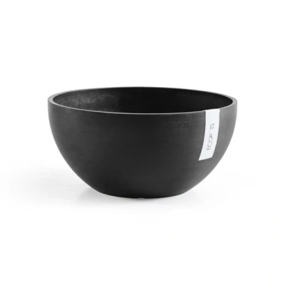 Image de Ecopots Brussels 35 cm gris foncé bac à fleurs/plantes