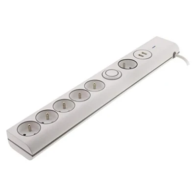 Image de Thomson Multiprise parafoudre 6 prises 16A + 2 USB