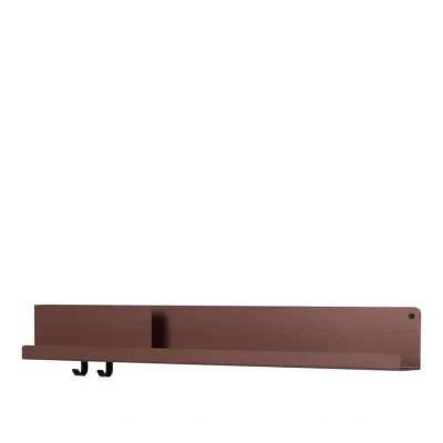 Image de Muuto Étagère Folded grande Deep Red