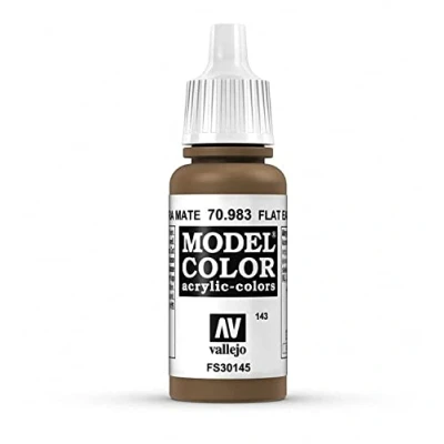 Image de Vallejo Peinture acrylique pour modélisme 17 ml Flat Earth