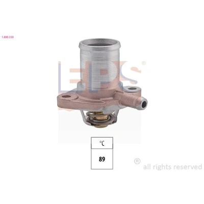 Image de EPS 1.880.330 Thermostat d&#039;eau 89 Made in Italy OE Equivalent avec joint d&#039;étanchéite RENAULT: Kangoo I, I Express, CLIO 1