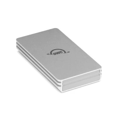 Image de OWC Envoy Disque SSD NVMe Externe alimenté par Bus en Aluminium 10 G/s USB C Thunderbolt 2 to