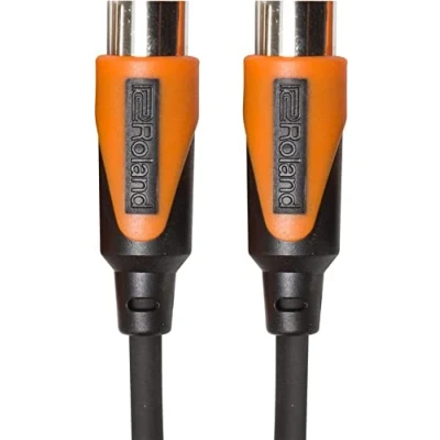 Image de RMIDI B10 Câble Midi Gamme Black Roland, 3 m , Noir