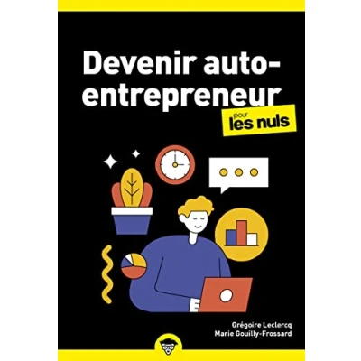 Image de Devenir auto entrepreneur pour les Nuls : Livre de business, Le guide l&#039;entrepreneur avec toutes clés créer son entr... d’occasion