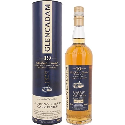 Image de Glencadam Highland 19 Ans Oloroso Sherry Finish Single Malt Whisky 700 ml