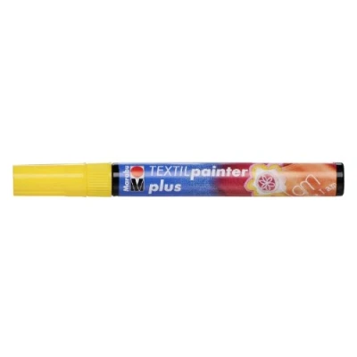 Image de Marabu Marqueur Textile Painter Plus Pte Ogive 3 mm Jaune
