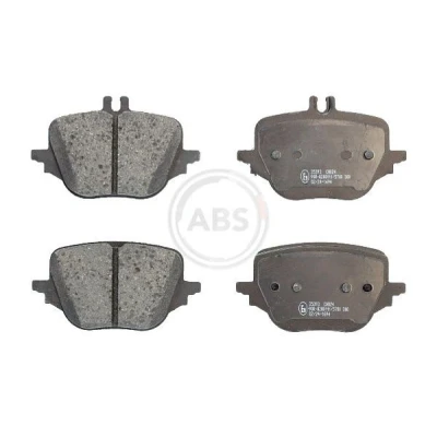 Image de A.B.S. Jeu de plaquettes frein contact signal d&#039;usure exclu avec tôle anti bruit 35393 MERCEDES BENZ: Classe C Berline, T Modell