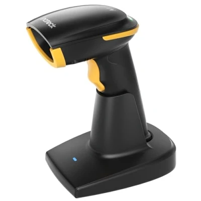 Image de Inateck Scanner de Codes Barres Bluetooth 2D, QR Code 2D sans Fil avec Batterie 2600 mAh et Base Charge Intelligente, Portable Supportant AI, APP, SDK, BCST 36