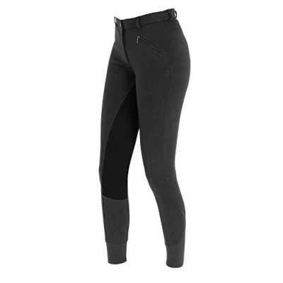 Image de Covalliero Pantalon d&#039;Équitation Economic Enfants Noir 146