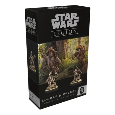 Image de Atomic Mass Games Star Wars Légion Logray &amp; Wicket Jeu, FFGD4706, Multicolore, coloré, Moyen