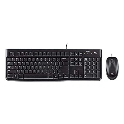 Image de LOGITECH DESKTOP MK120 USB QWERTZ ALLEMAND NOIR (920 004958)