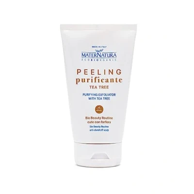 Image de Maternatura, Gommage pour Cuir Chevelu Pelliculaire au Tea Tree, Exfoliation Douce un Sain, Routine Beauté Bio Pelliculaire, Made in Italy 150 ml