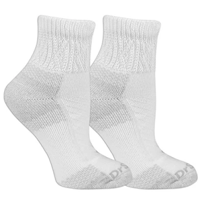 Image de Dr. Scholl&#039;s Advanced Relief Lot de 2 Paires Chaussettes décontractées, Blanc, Taille Unique Femme
