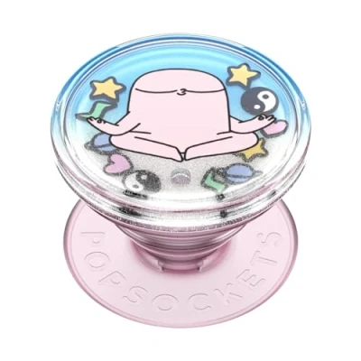 Image de PopSockets: PopGrip Support et Grip pour Smartphone Tablette avec Un Top Interchangeable Tidepool Zen Bean