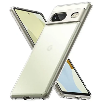 Image de Ringke Coque Google Pixel 7 [Fusion Matte] Translucide Solide Rigide Polycarbonate Back TPU Bumper Étui Antichoc Protection pour Matte Clear