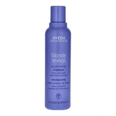 Image de Aveda Blonde Revival Purple Toning Shampoo 200ml Shampooing Anti Jaune