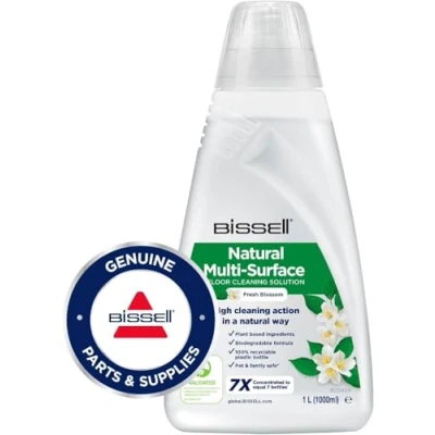 Image de BISSELL Natural Multi Surface, 1 L , pour CrossWave, SpinWave Robot et HydroWave Ingrédients à base de plantes sans danger les familles animaux compagnie 3096