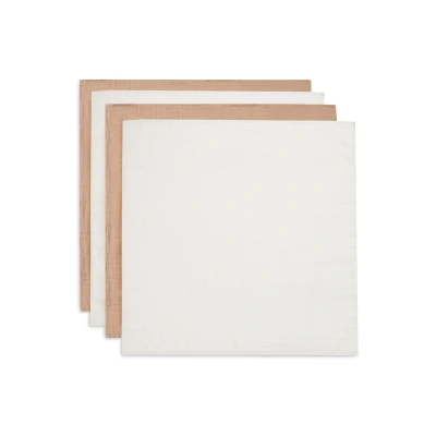 Image de Jollein Lange Gaze de Coton Small 70x70cm Sea Green/Ivory 4 Unités