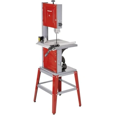 Image de Einhell Scie à ruban TC SB 305 U (750 W, 2 vitesses, Réglable en hauteur sans outil, Piètement stable et sécurisé, Interrupteur de sécurité)