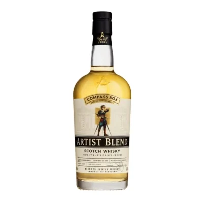 Image de COMPASS BOX Artist Blend Blended Whisky Écossais 43% Alcool Origine : Écosse Bouteille 70 cl