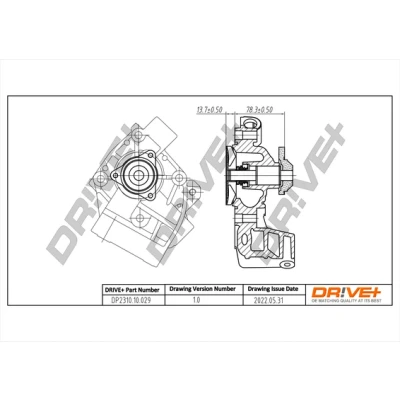 Image de Pompe à eau, refroidissement du moteur Dr!ve+ DP2310.10.029