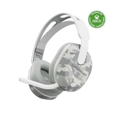 Image de Turtle Beach Stealth 500 Camouflage Arctique Xbox Casque Gaming Sans Fil w/ 40hr Batterie &amp; Bluetooth pour Series XS, One, PC Mobile