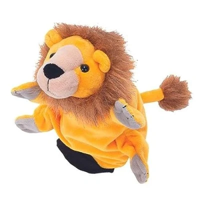 Image de Beleduc Marionnette Lion à Main pour Enfant 3 ans et plus Jeu Histoire de Peluches Développe Communication, Imagination Attention l&#039;Enfant Douce