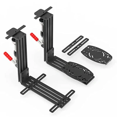 Image de Lot de 2 Support Bureau pour le joystick jeu Sim vol Compatibles avec Logitech X52/ X52 Pro/ X56/ X56 Rhino/Winwing orion/Thrustmaster T Flight Hotas/ T.16000M TCA Officer Pack