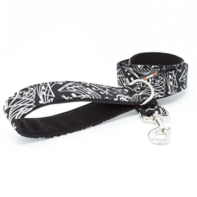Image de candyPet® Dog Leash 120 cm Cotton with Softshell Padded Handle Music