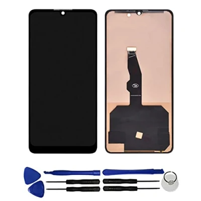 Image de OYOG Ecran pour Huawei P30 ELE L29 L09 L04 AL00 Vitre Tactile LCD Assemblé (sans Châssis) Remplacement Noir