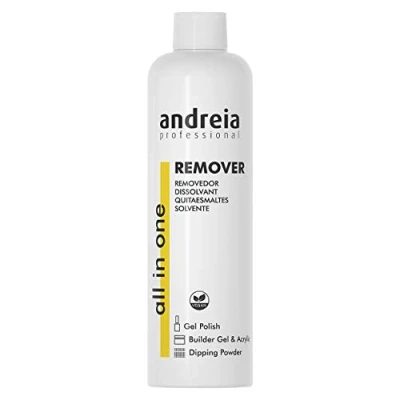 Image de Andreia Professional Poudre à Tremper Dissolvant, Gel Semi Permanent et Builder All In One 250ml