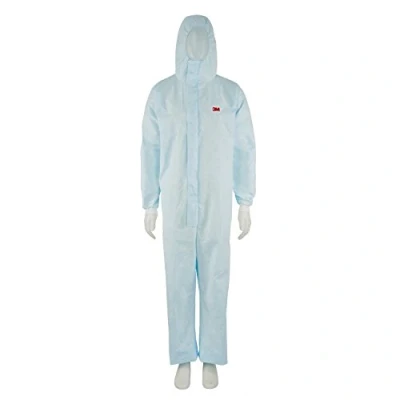 Image de 3M 4532+ Vêtements de protection 5/6, SSMMS polypropylène 52g / m2, AR (résistant à l&#039;alcool), blanc, taille L