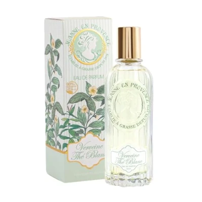 Image de JEANNE en PROVENCE parfum Femme Verveine Thé Blanc Eau de Flacon Vaporisateur 60 ml Fabriqué France à Grasse