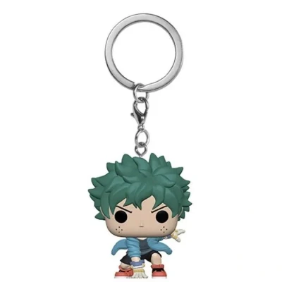 Image de Funko Pop! Keychains: My Hero Academia (MHA) Izuku Midoriya Deku with Gloves Mini Figurine en Vinyle à Collectionner Porte clés Fantaisie Cadeau de Noël Idée Anime Fans