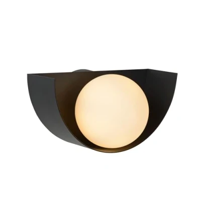 Image de Lucide BENNI Applique murale 1xG9 Noir