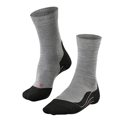 Image de Falke TK5 Wander Trekking Functional Lightcushioned Chaussettes de sport, Femme, Taille: 37/38, Grey