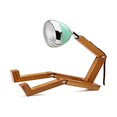 Image de Piffany Copenhagen Mr. Wattson Lampe de Table Tiffany Green