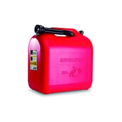 Image de BIKAIN Jerrican Essence 20 litres Bidon en Polyéthylène Norme Un pour Transport de Matières Dangereuses Résistant aux Additifs Carburant avec Tuyau Modèle B20ECO