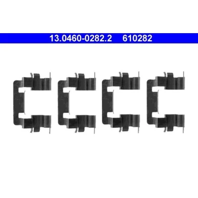 Image de ATE 13.0460 0282.2 Kit d&#039;accessoires, plaquette de Frein à disque NISSAN: Primera 5 portes, Break