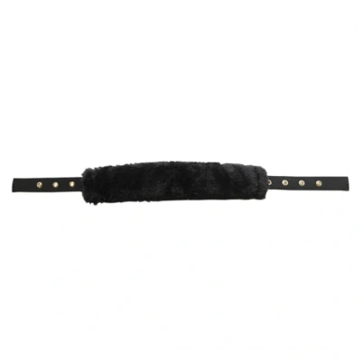Image de Kentucky Têtière pour Licol Sheepskin Noir Cou
