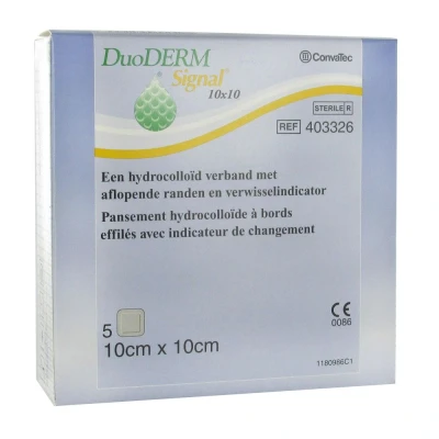 Image de DuoDERM™ Signal Pansement hydrocolloïde Stérile Transparent 10 cm x