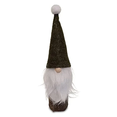 Image de Riffelmacher 74925 Lutin décoratif en Feutrine Vert 4 x 16,5 cm