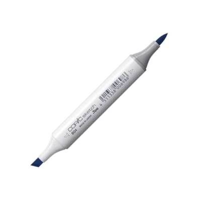 Image de COPIC Sketch B04, Tahitian Blue, Twin Marker avec Une Pointe Moyenne et Brosse