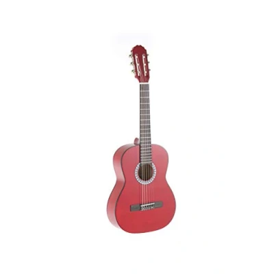Image de GEWApure Guitare classique BASIC 1/2 rouge transparent