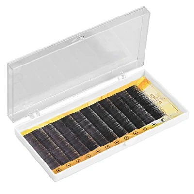 Image de 12pcs Naturel Faux Sourcil, Extension De Sourcil 3D, Sourcils Artificiels RéUtilisables Individuels En Fibre Noire(11mm)