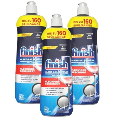 Image de Finish Liquide de Rinçage Lave Vaisselle Brillance et Séchage 800 ml Lot 3
